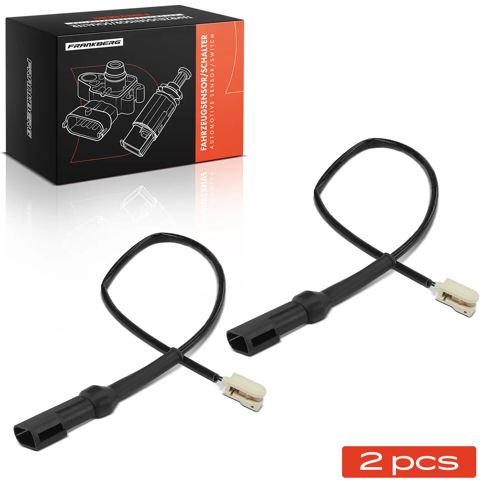 Warnkontakt, Bremsbelagverschleiß Hinterachse beidseitig Frankberg 5481FB0049352