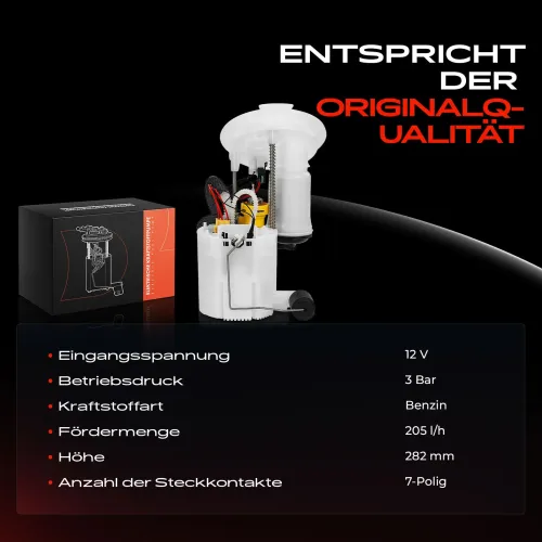 Kraftstoffpumpe 12 V Frankberg 5481FB0049393 Bild Kraftstoffpumpe 12 V Frankberg 5481FB0049393