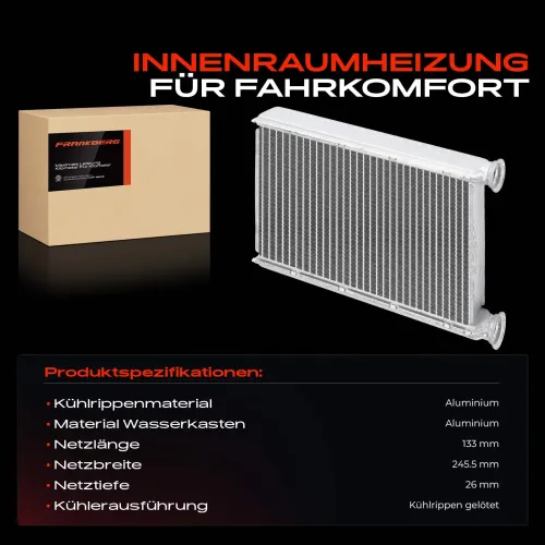 Rohrleitung, Wärmetauscher Frankberg 5481FB0049504 Bild Rohrleitung, Wärmetauscher Frankberg 5481FB0049504