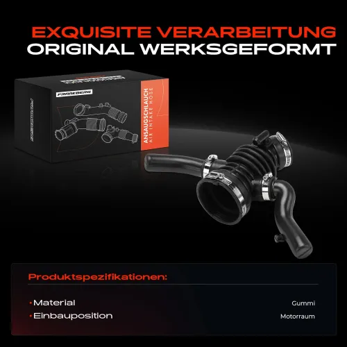 Ansaugschlauch, Luftfilter Motorraum Frankberg 5481FB0049631 Bild Ansaugschlauch, Luftfilter Motorraum Frankberg 5481FB0049631