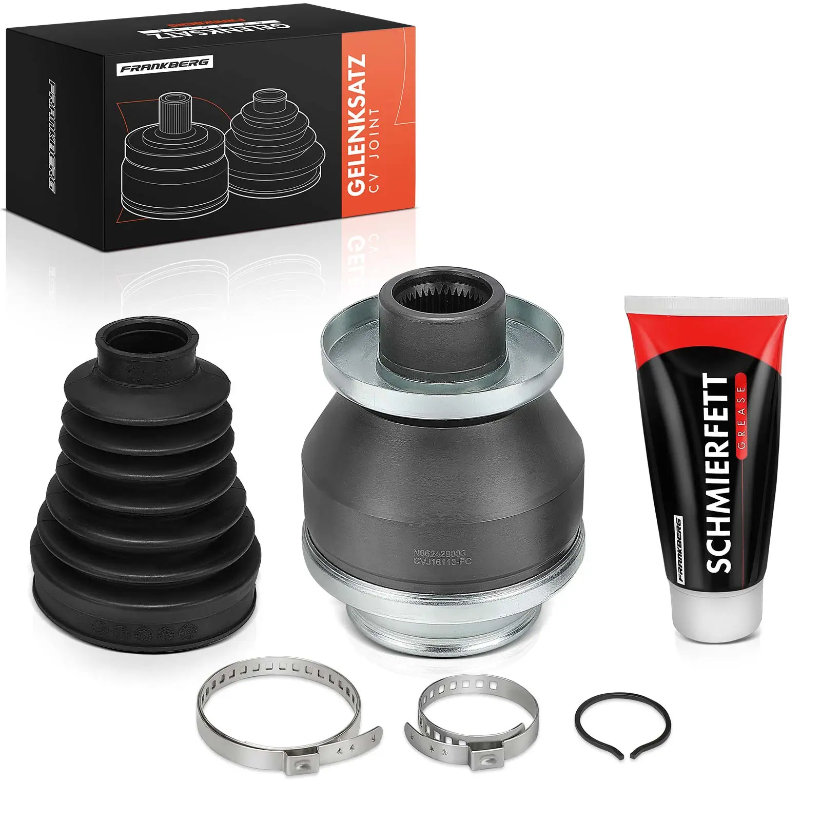 Gelenksatz, Antriebswelle Vorderachse links Frankberg 5481FB0049668