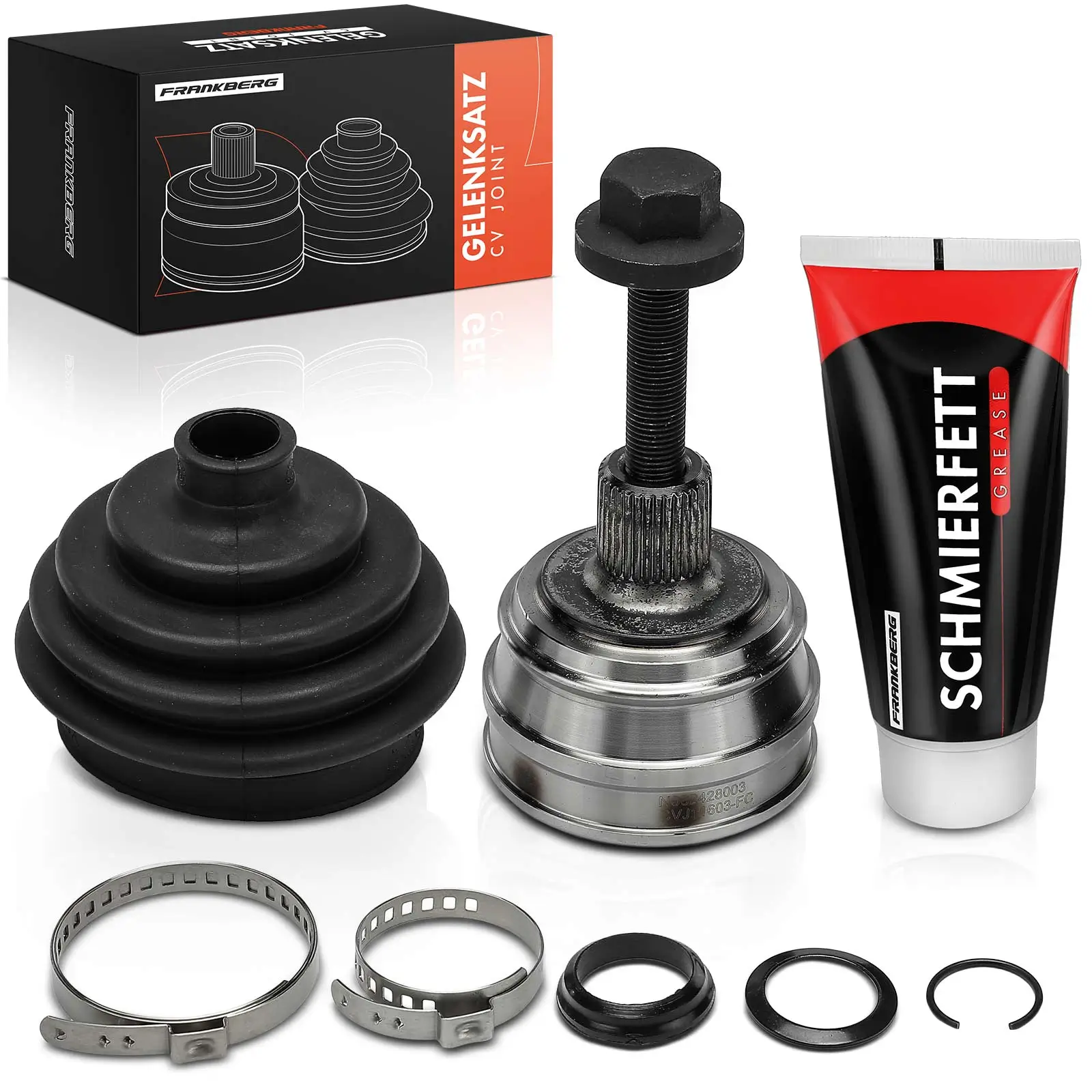 Gelenksatz, Antriebswelle Vorderachse Frankberg 5481FB0049670