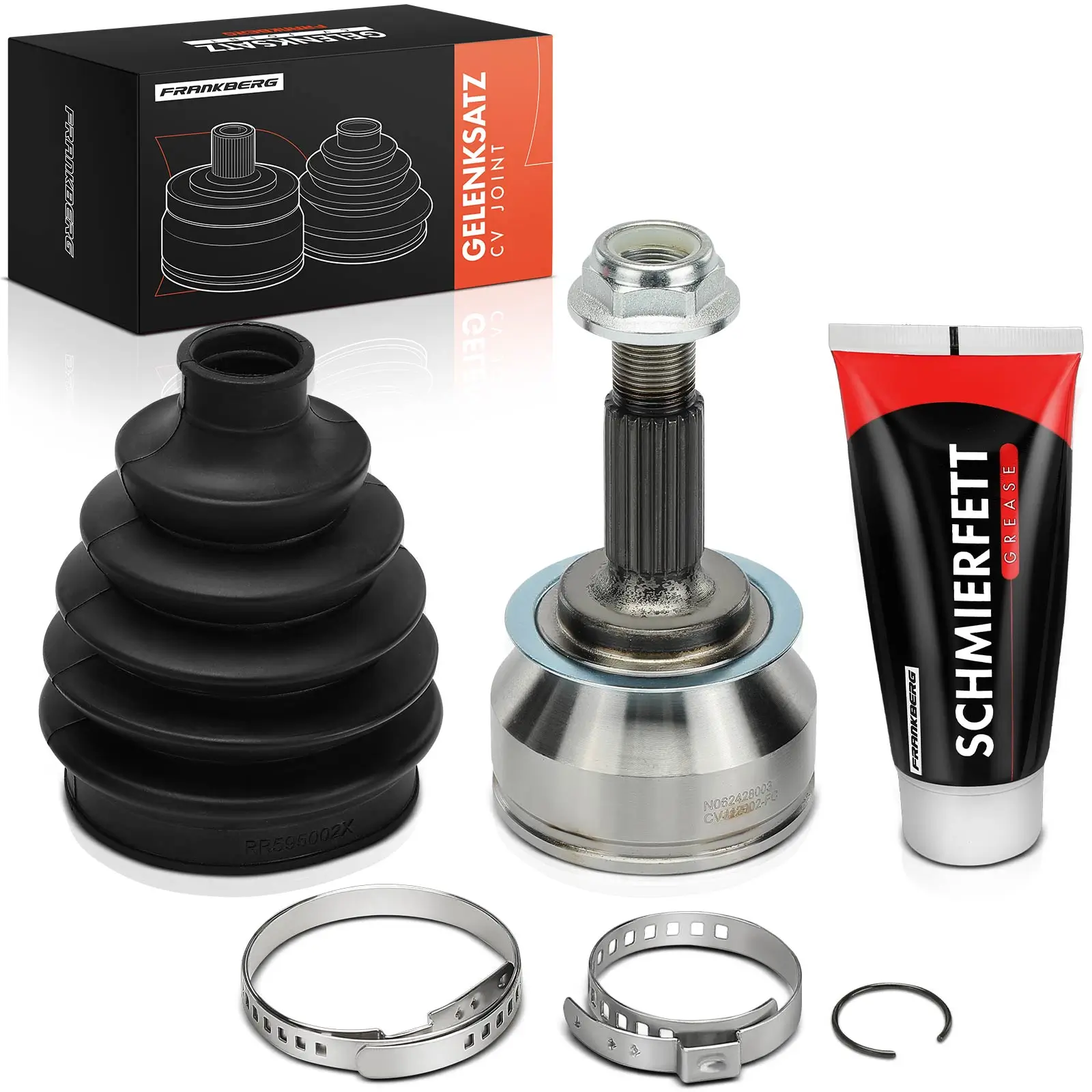 Gelenksatz, Antriebswelle Vorderachse Frankberg 5481FB0049692