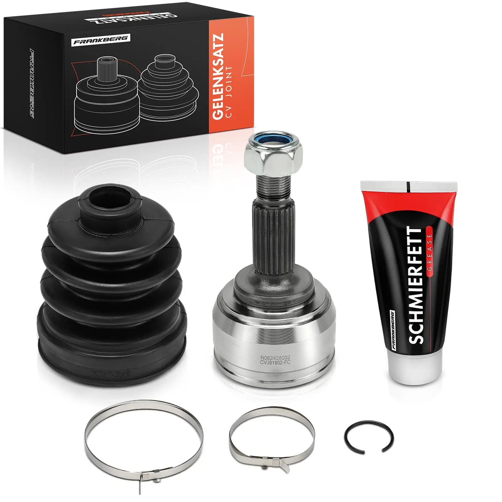 Gelenksatz, Antriebswelle Vorderachse Frankberg 5481FB0049696