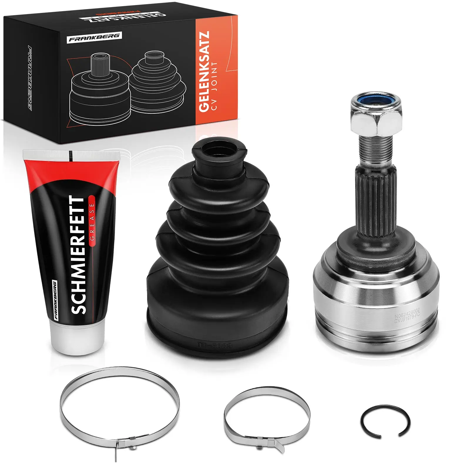 Gelenksatz, Antriebswelle Vorderachse Frankberg 5481FB0049703