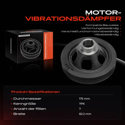 Riemenscheibe, Kurbelwelle Frankberg 5481FB0049733 Bild Riemenscheibe, Kurbelwelle Frankberg 5481FB0049733