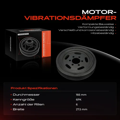 Riemenscheibe, Kurbelwelle Frankberg 5481FB0049735 Bild Riemenscheibe, Kurbelwelle Frankberg 5481FB0049735