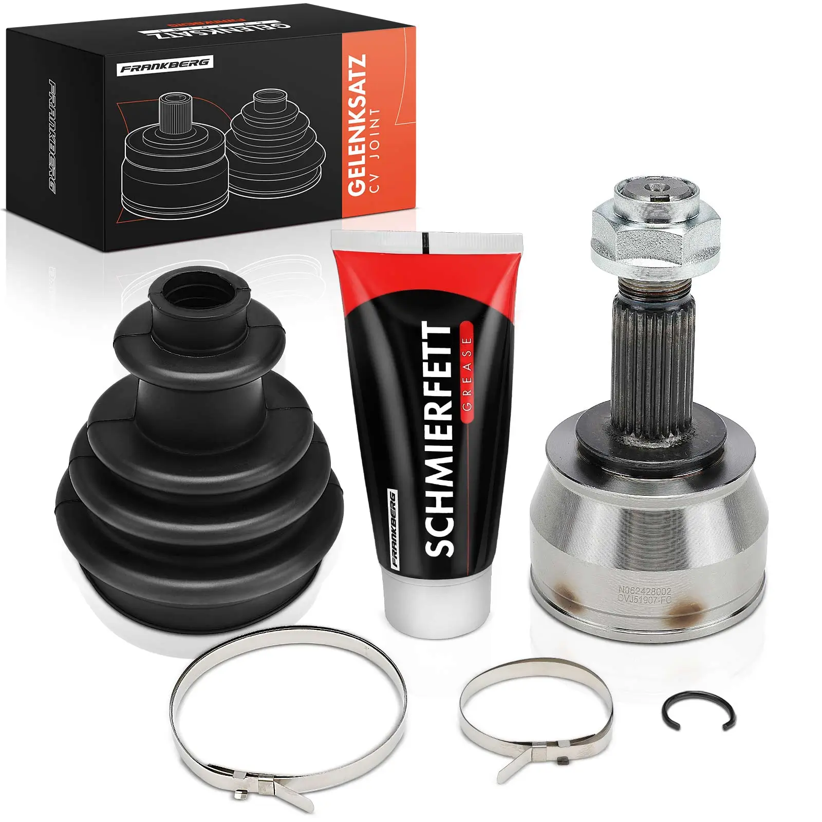 Gelenksatz, Antriebswelle Vorderachse Frankberg 5481FB0049764