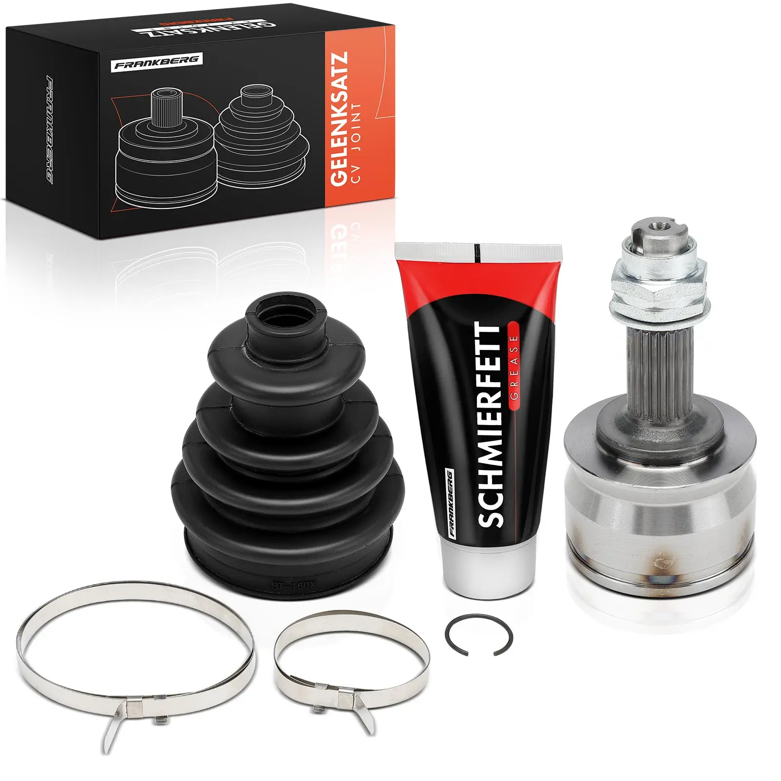 Gelenksatz, Antriebswelle Vorderachse Frankberg 5481FB0049770