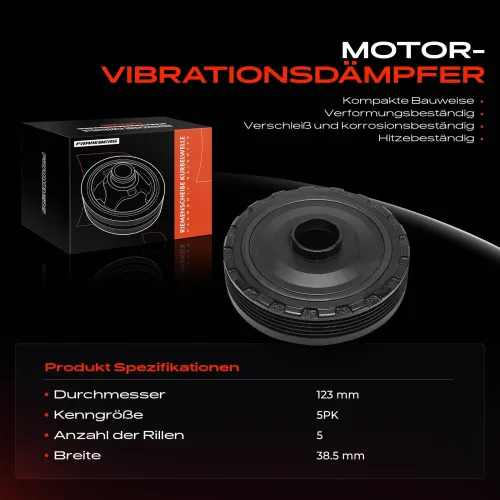 Riemenscheibe, Kurbelwelle Frankberg 5481FB0049780 Bild Riemenscheibe, Kurbelwelle Frankberg 5481FB0049780