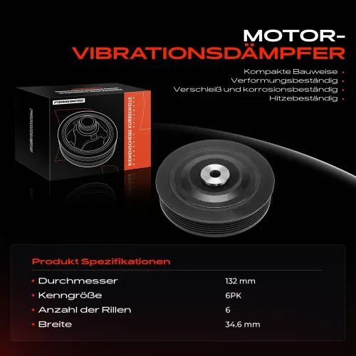 Riemenscheibe, Kurbelwelle Frankberg 5481FB0049787 Bild Riemenscheibe, Kurbelwelle Frankberg 5481FB0049787