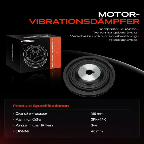 Riemenscheibe, Kurbelwelle Frankberg 5481FB0049788 Bild Riemenscheibe, Kurbelwelle Frankberg 5481FB0049788