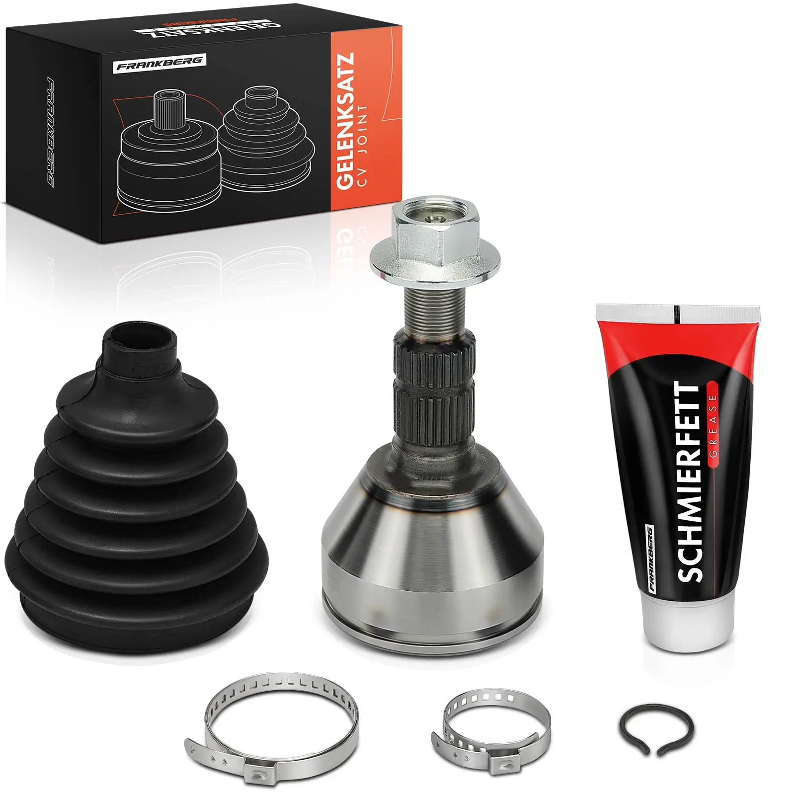 Gelenksatz, Antriebswelle Vorderachse Frankberg 5481FB0049792