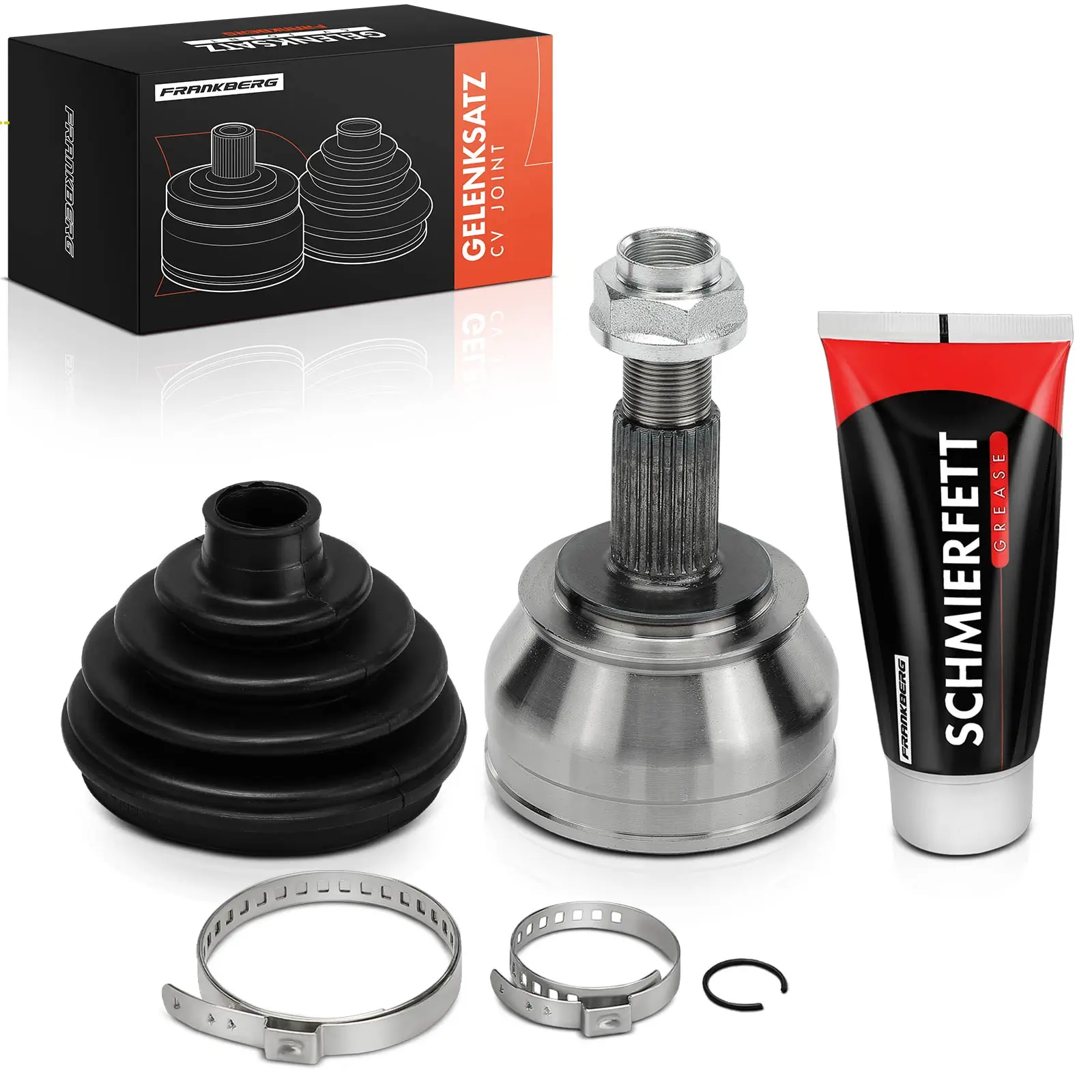 Gelenksatz, Antriebswelle Vorderachse Frankberg 5481FB0049808