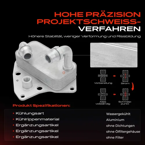 Ölkühler, Motoröl Frankberg 5481FB0049862 Bild Ölkühler, Motoröl Frankberg 5481FB0049862