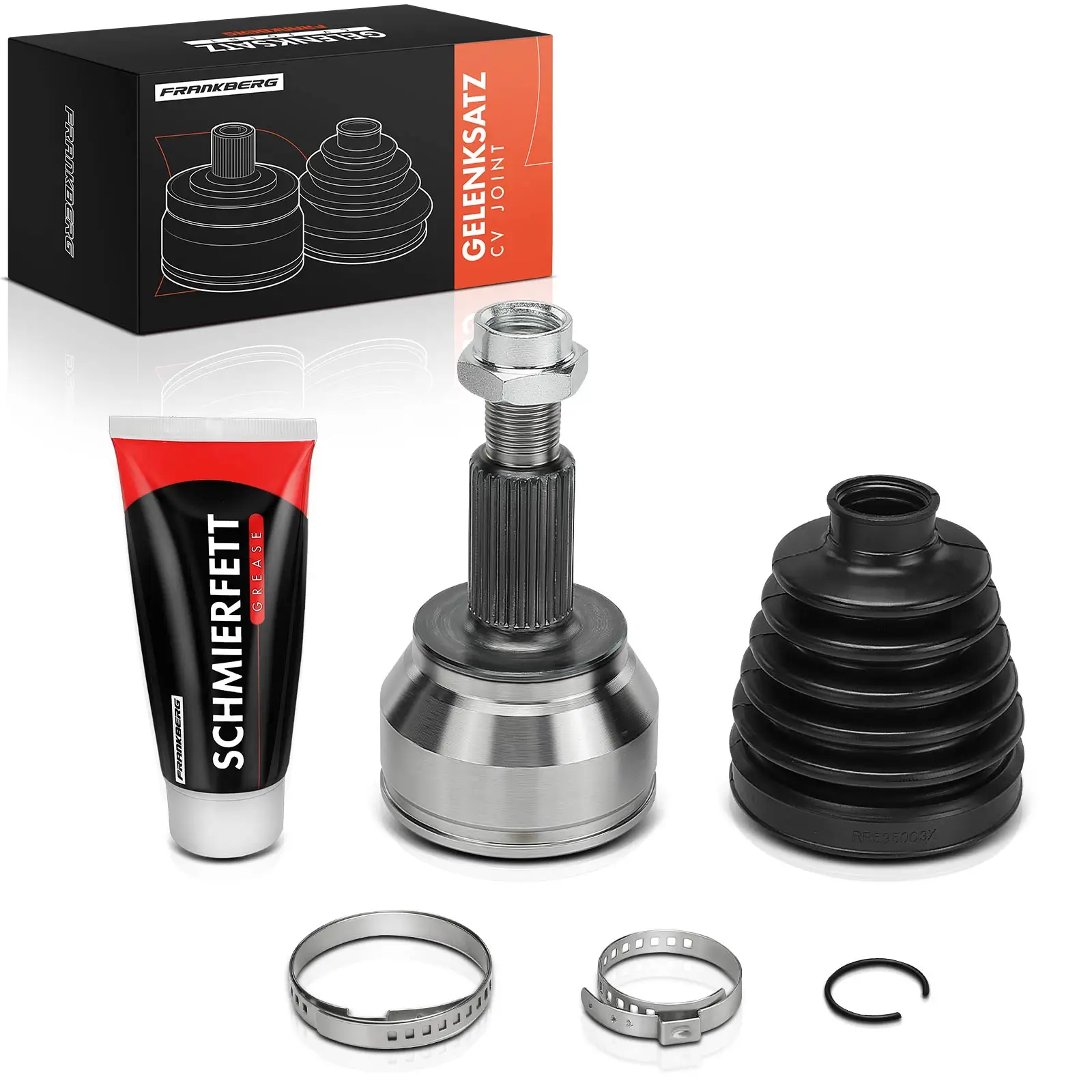 Gelenksatz, Antriebswelle Vorderachse Frankberg 5481FB0050132