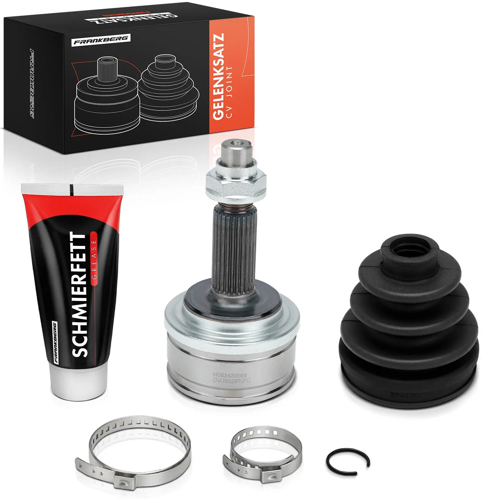 Gelenksatz, Antriebswelle Vorderachse Frankberg 5481FB0050187