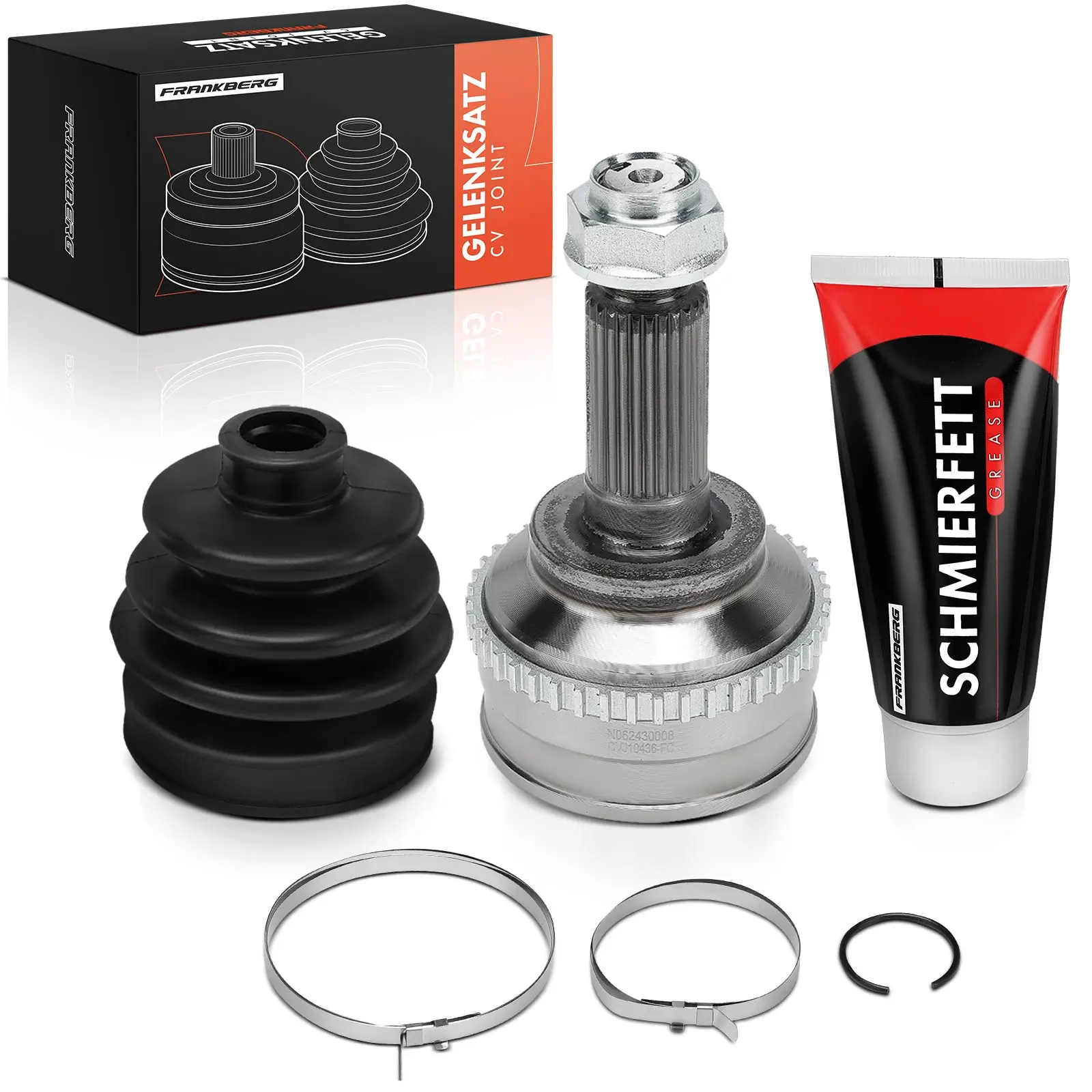 Gelenksatz, Antriebswelle Vorderachse Frankberg 5481FB0050252