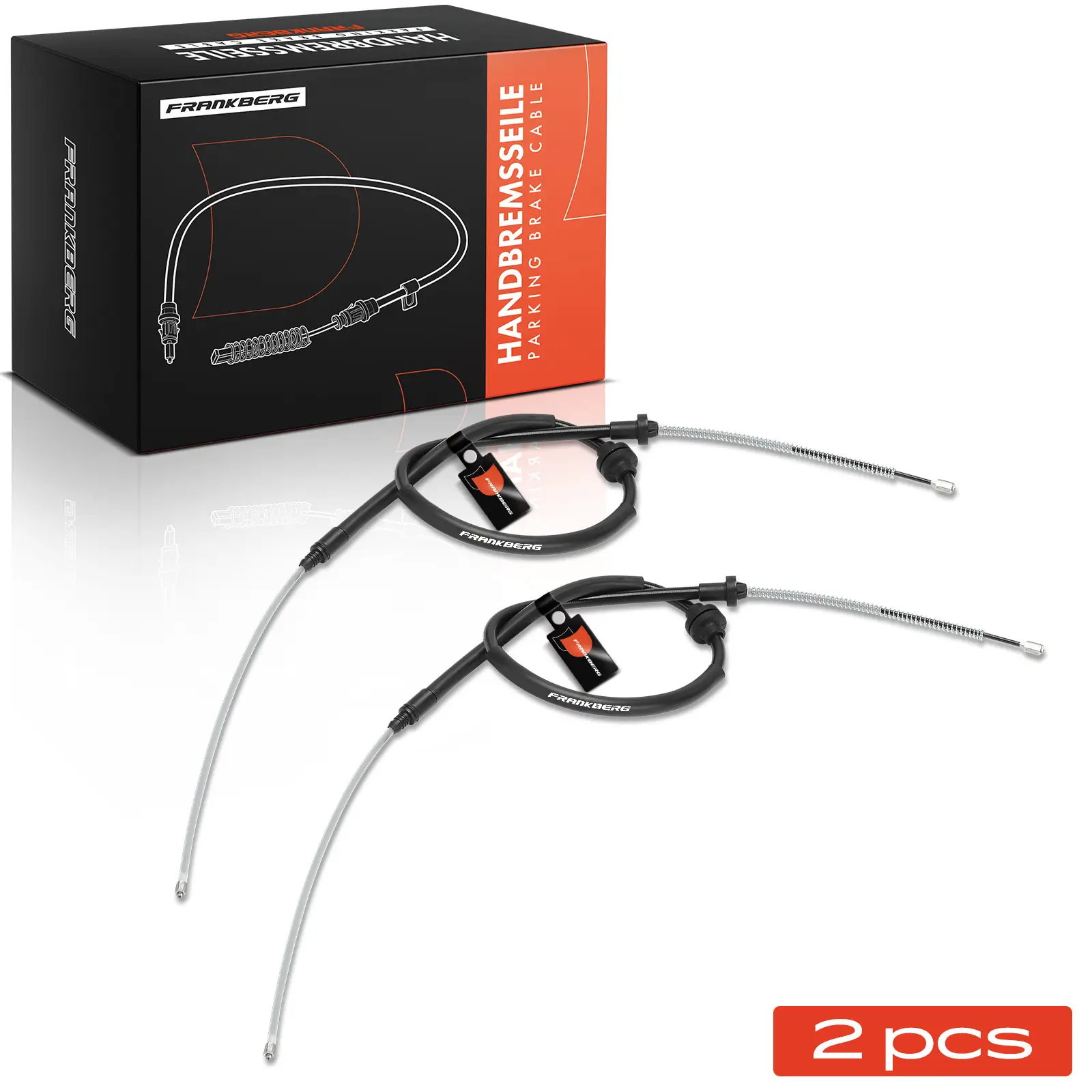 Seilzug, Feststellbremse Hinterachse beidseitig Frankberg 5481FB0050363