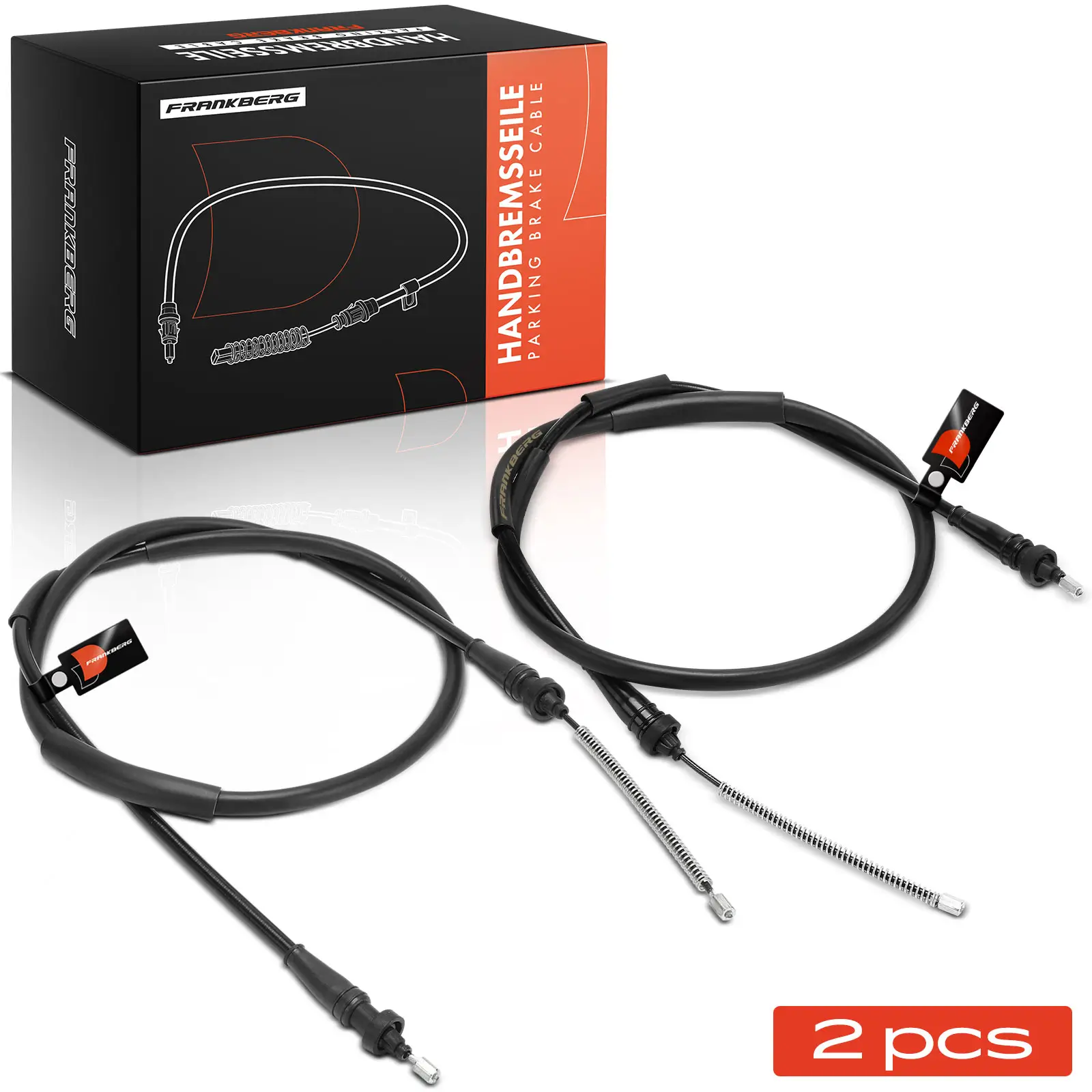 Seilzug, Feststellbremse Hinterachse beidseitig Frankberg 5481FB0050366