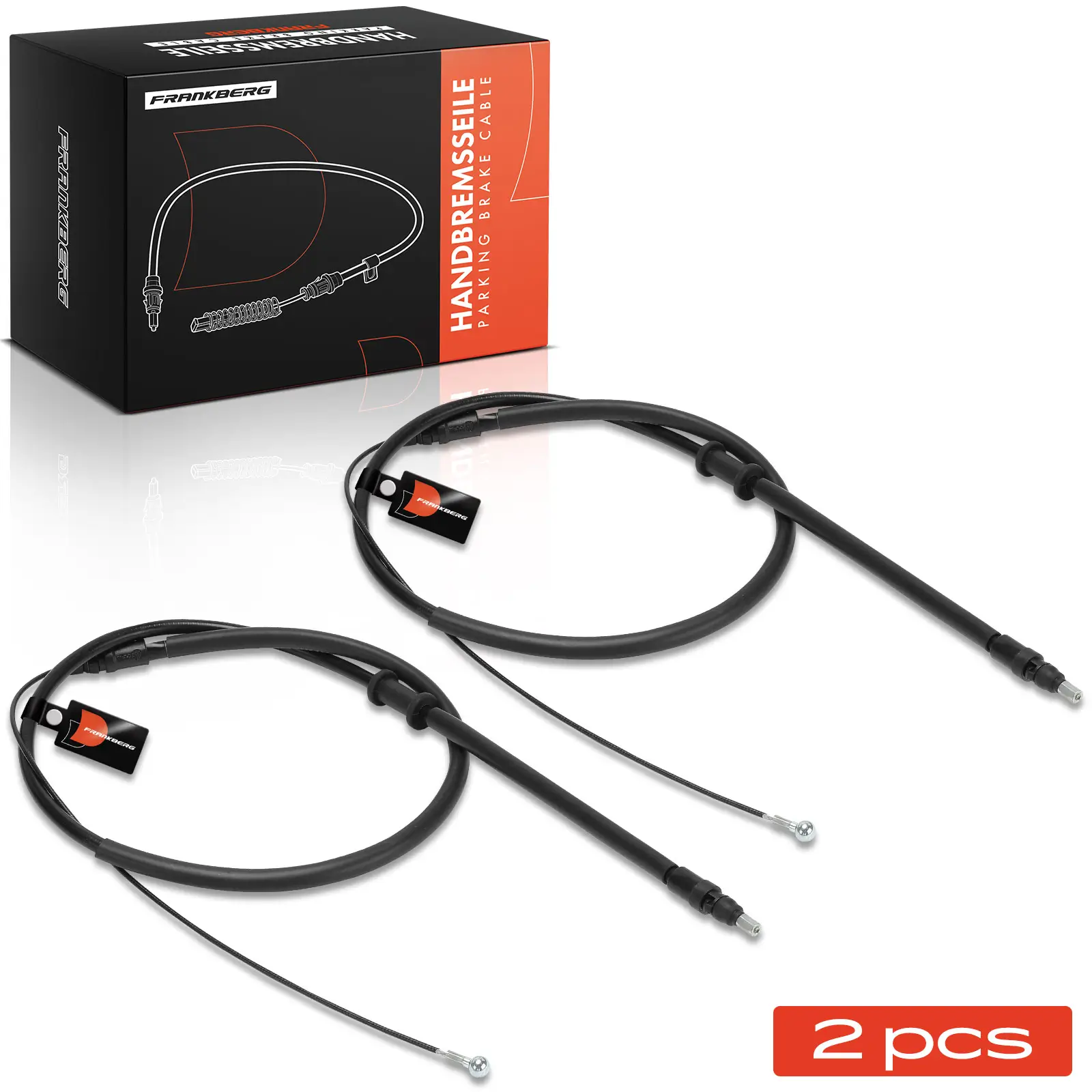 Seilzug, Feststellbremse Hinterachse beidseitig Frankberg 5481FB0050367