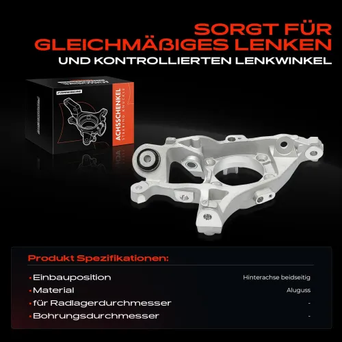 Achsschenkel, Radaufhängung Hinterachse beidseitig Frankberg 5481FB0050428 Bild Achsschenkel, Radaufhängung Hinterachse beidseitig Frankberg 5481FB0050428