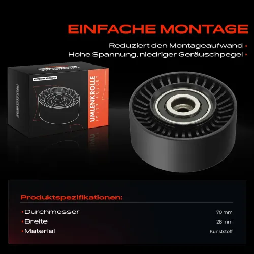 Riemenspanner, Keilrippenriemen Frankberg 5481FB0050627 Bild Riemenspanner, Keilrippenriemen Frankberg 5481FB0050627