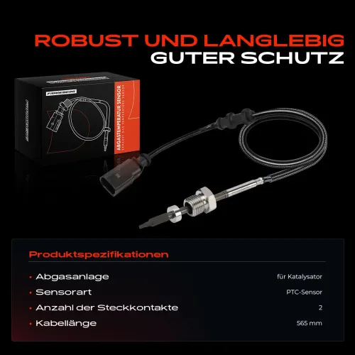 Sensor, Abgastemperatur Frankberg 5481FB0050883 Bild Sensor, Abgastemperatur Frankberg 5481FB0050883