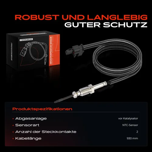 Sensor, Abgastemperatur Frankberg 5481FB0050922 Bild Sensor, Abgastemperatur Frankberg 5481FB0050922