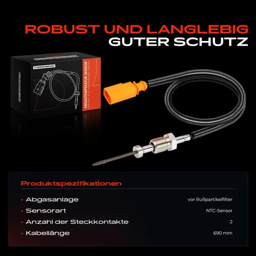 Sensor, Abgastemperatur Frankberg 5481FB0050931 Bild Sensor, Abgastemperatur Frankberg 5481FB0050931