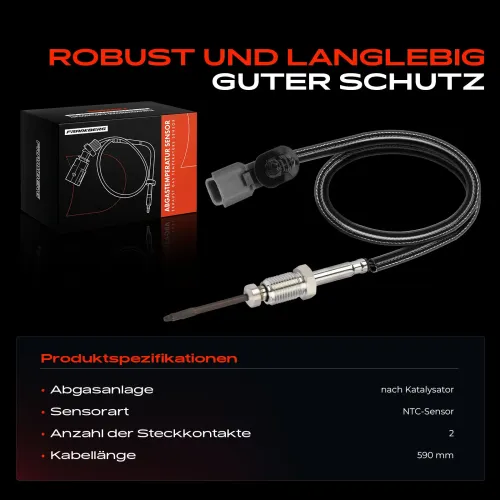 Sensor, Abgastemperatur Frankberg 5481FB0050937 Bild Sensor, Abgastemperatur Frankberg 5481FB0050937