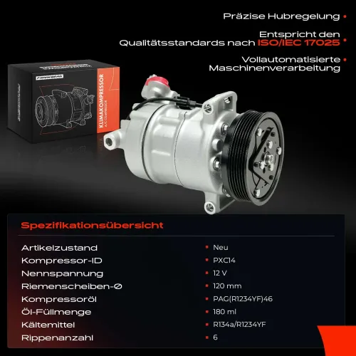 Kompressor, Klimaanlage Frankberg 5481FB0050980 Bild Kompressor, Klimaanlage Frankberg 5481FB0050980