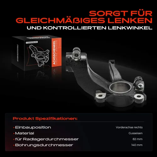 Achsschenkel, Radaufhängung Vorderachse rechts Frankberg 5481FB0051002 Bild Achsschenkel, Radaufhängung Vorderachse rechts Frankberg 5481FB0051002