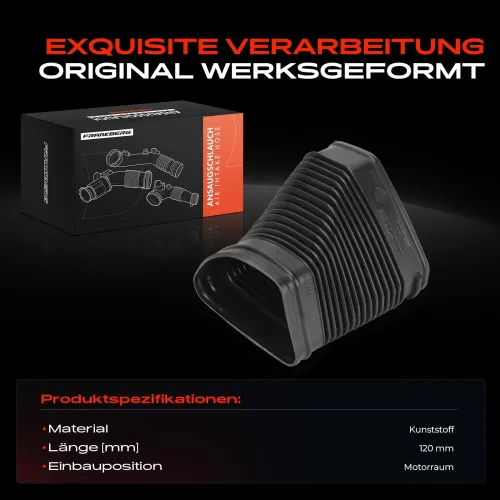 Ansaugschlauch, Luftfilter Motorraum Frankberg 5481FB0051039 Bild Ansaugschlauch, Luftfilter Motorraum Frankberg 5481FB0051039