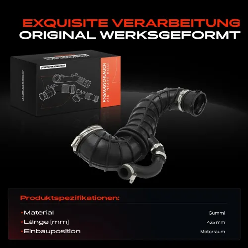 Ansaugschlauch, Luftfilter Motorraum Frankberg 5481FB0051051 Bild Ansaugschlauch, Luftfilter Motorraum Frankberg 5481FB0051051