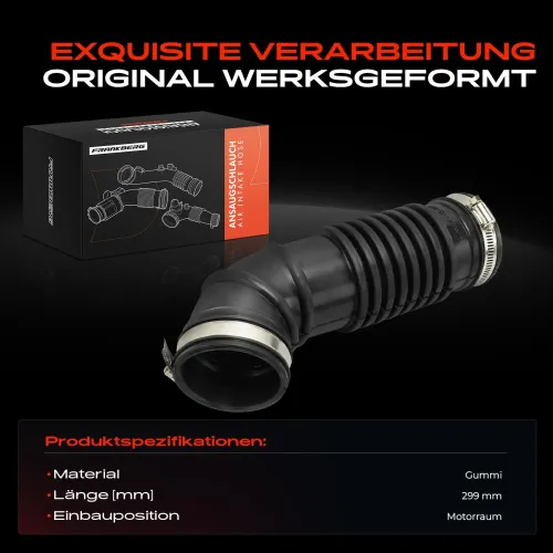 Ansaugschlauch, Luftfilter Motorraum Frankberg 5481FB0051054 Bild Ansaugschlauch, Luftfilter Motorraum Frankberg 5481FB0051054