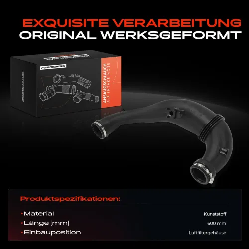 Ansaugschlauch, Luftfilter Luftfiltergehäuse Frankberg 5481FB0051059 Bild Ansaugschlauch, Luftfilter Luftfiltergehäuse Frankberg 5481FB0051059