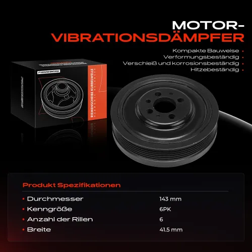 Riemenscheibe, Kurbelwelle Frankberg 5481FB0051066 Bild Riemenscheibe, Kurbelwelle Frankberg 5481FB0051066