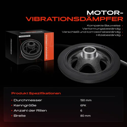 Riemenscheibe, Kurbelwelle Frankberg 5481FB0051076 Bild Riemenscheibe, Kurbelwelle Frankberg 5481FB0051076