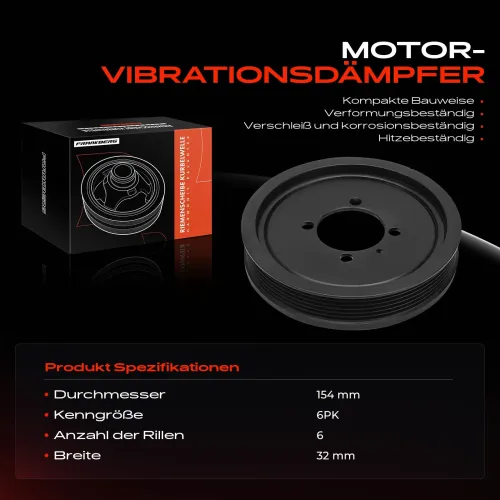 Riemenscheibe, Kurbelwelle Frankberg 5481FB0051081 Bild Riemenscheibe, Kurbelwelle Frankberg 5481FB0051081