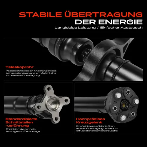 Gelenkwelle, Achsantrieb Hinterachse Frankberg 5481FB0051183 Bild Gelenkwelle, Achsantrieb Hinterachse Frankberg 5481FB0051183