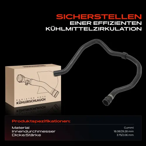 Kühlerschlauch Frankberg 5481FB0051212 Bild Kühlerschlauch Frankberg 5481FB0051212