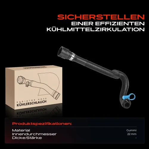 Kühlerschlauch Frankberg 5481FB0051219 Bild Kühlerschlauch Frankberg 5481FB0051219