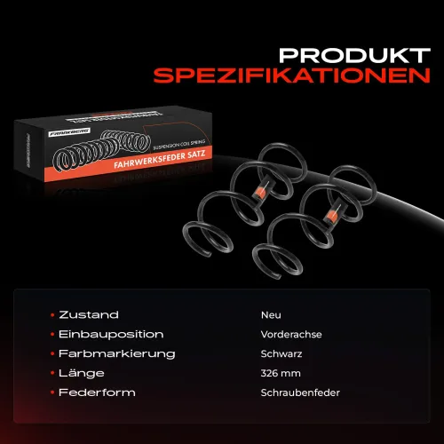 Fahrwerksfeder Vorderachse Frankberg 5481FB0051245 Bild Fahrwerksfeder Vorderachse Frankberg 5481FB0051245