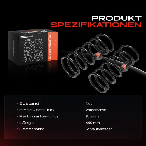 Fahrwerksfeder Vorderachse Frankberg 5481FB0051288 Bild Fahrwerksfeder Vorderachse Frankberg 5481FB0051288