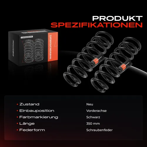 Fahrwerksfeder Vorderachse Frankberg 5481FB0051360 Bild Fahrwerksfeder Vorderachse Frankberg 5481FB0051360