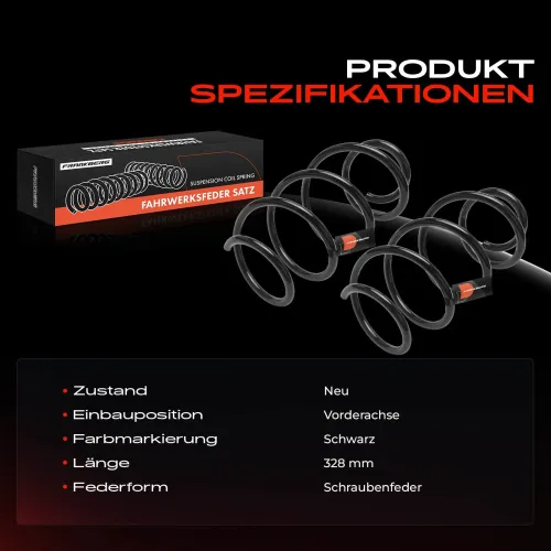 Fahrwerksfeder Vorderachse Frankberg 5481FB0051405 Bild Fahrwerksfeder Vorderachse Frankberg 5481FB0051405