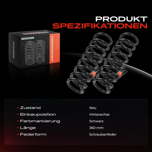 Fahrwerksfeder Hinterachse Frankberg 5481FB0051427 Bild Fahrwerksfeder Hinterachse Frankberg 5481FB0051427