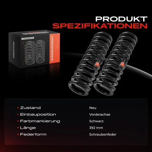 Fahrwerksfeder Vorderachse Frankberg 5481FB0051428 Bild Fahrwerksfeder Vorderachse Frankberg 5481FB0051428