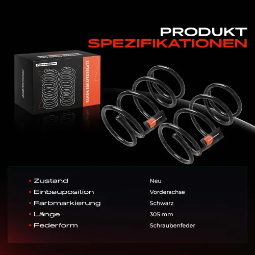 Fahrwerksfeder Vorderachse Frankberg 5481FB0051491 Bild Fahrwerksfeder Vorderachse Frankberg 5481FB0051491